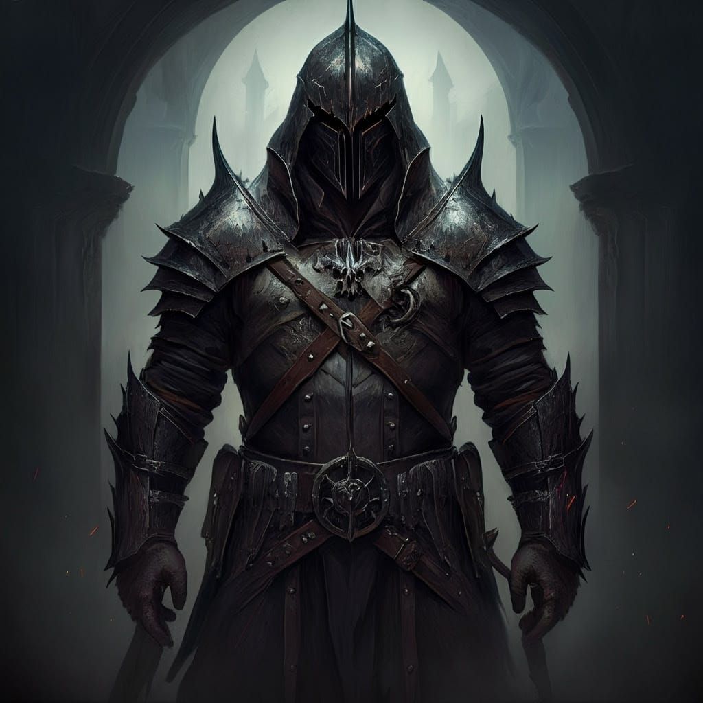Dark Fantasy Artwork in Grimdark Style