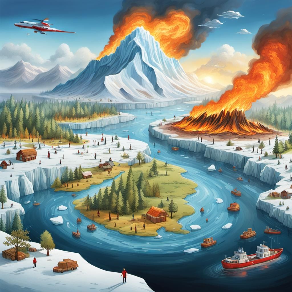 Global Warming Effects: A Snapshot of Earth in Three Years