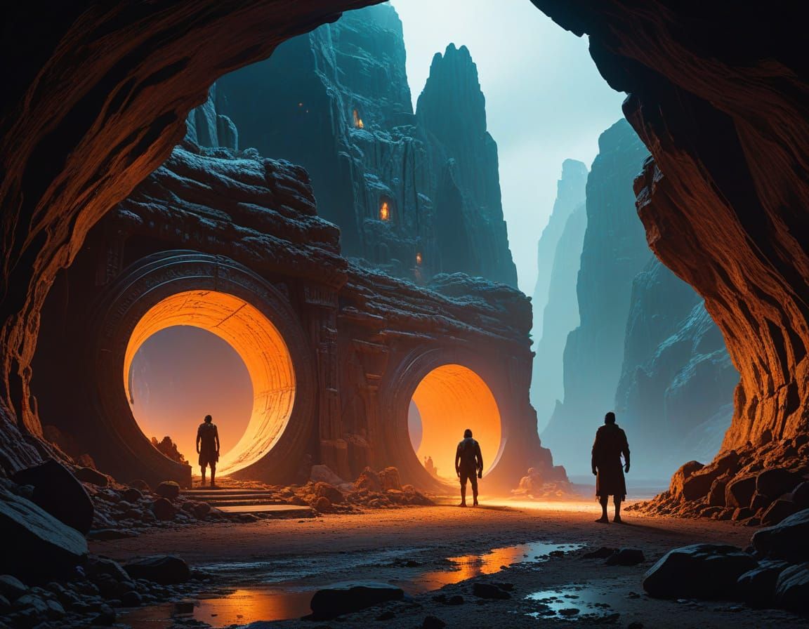 Time Portal Connects Past and Future