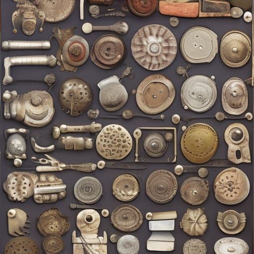 Blacksmith Shop with Forge: Hyperrealistic Digital Illustrat...