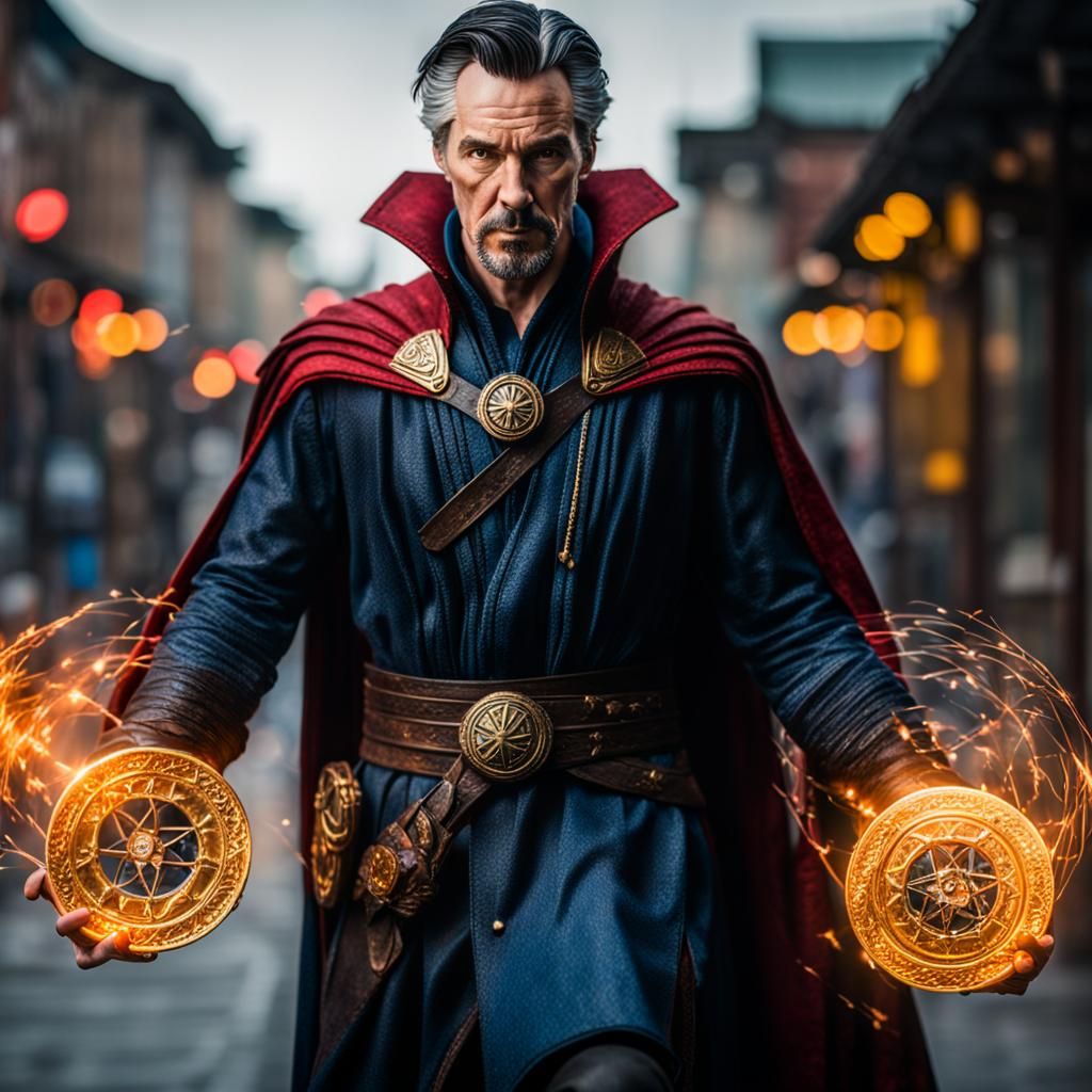 Doctor Strange as The Witcher: a Photographic Masterpiece