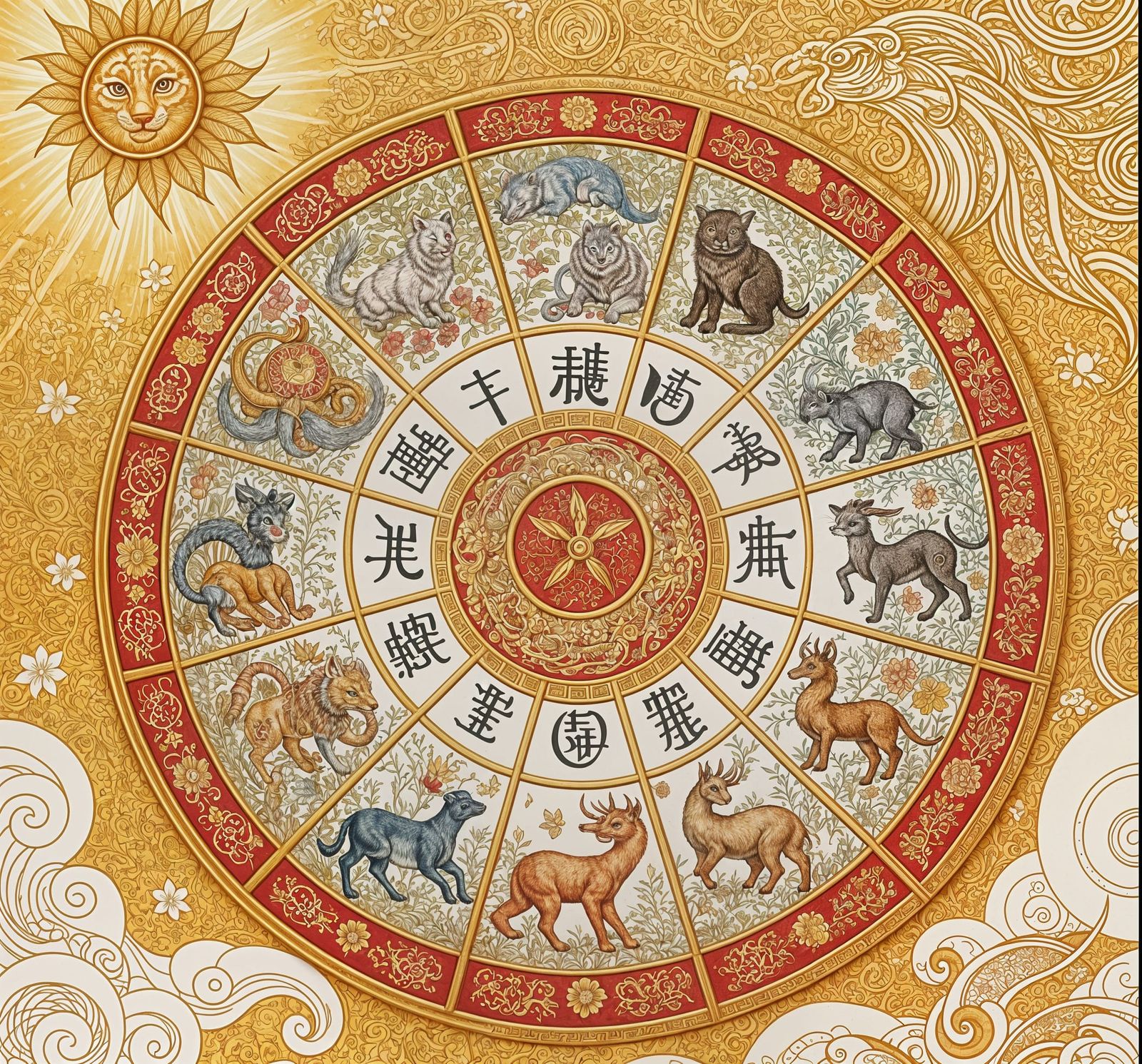 Zodiac Wheel