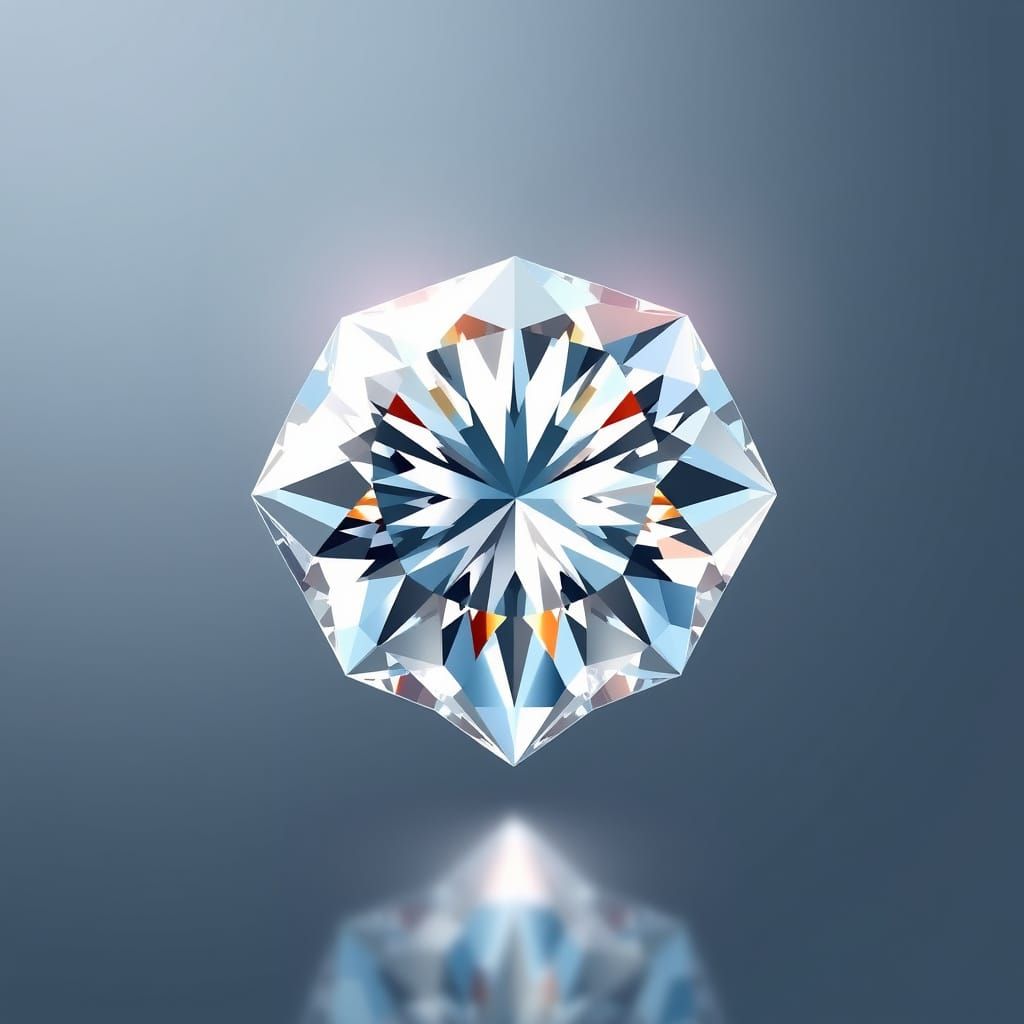Brilliant Cut Diamond Gemstone