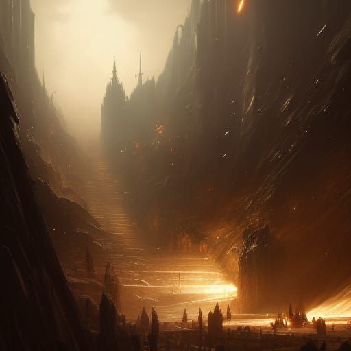 Old God's Return: Dark Fantasy Concept Art