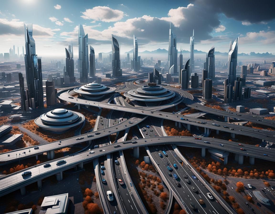 Jakarta city - future scene