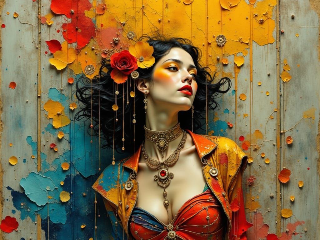 Woman Transforms into Anything But Herself