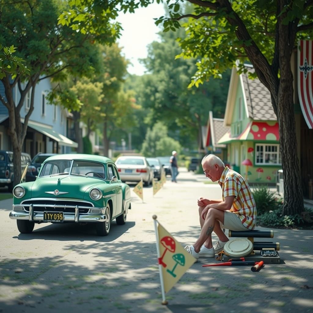 Peruvian Couple Repairing Computer, Donnie Yen Style