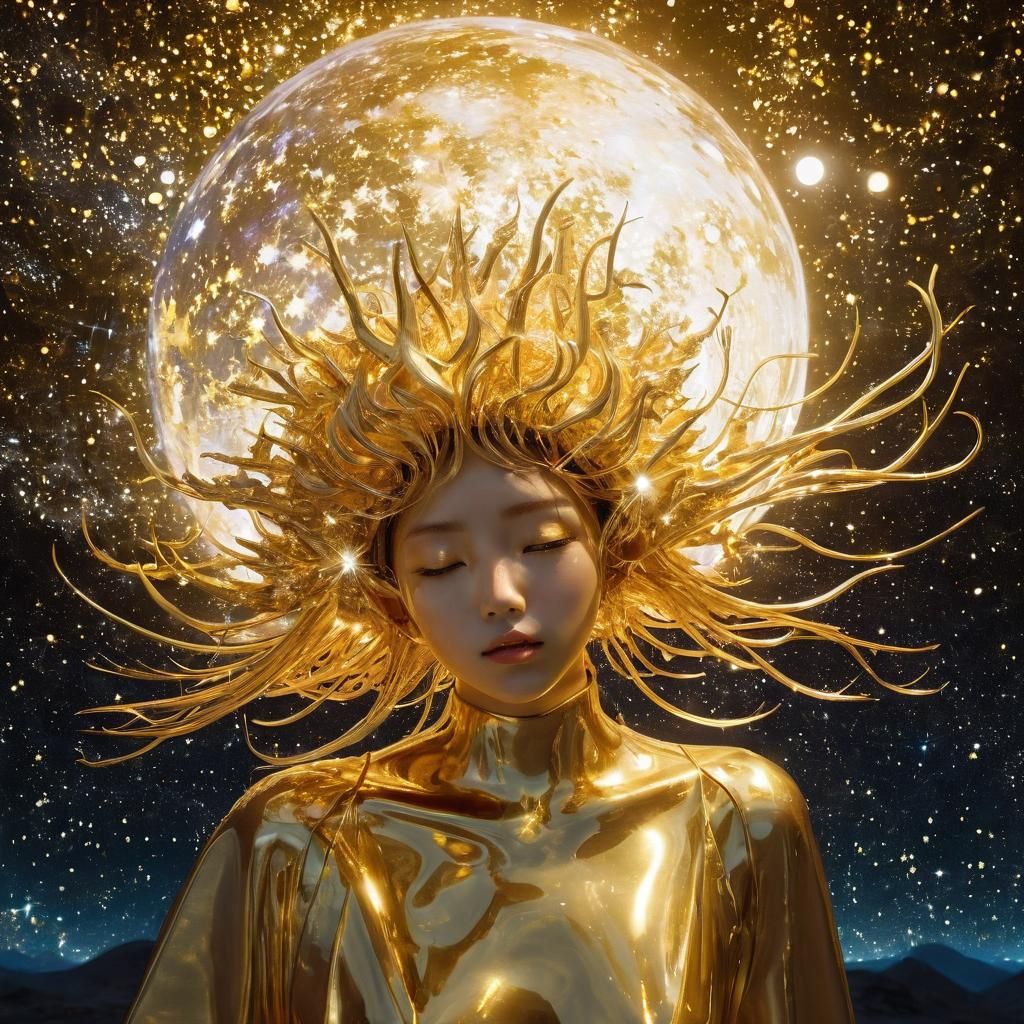 Elemental Spirits in Crystal Orbs: Galactic Room