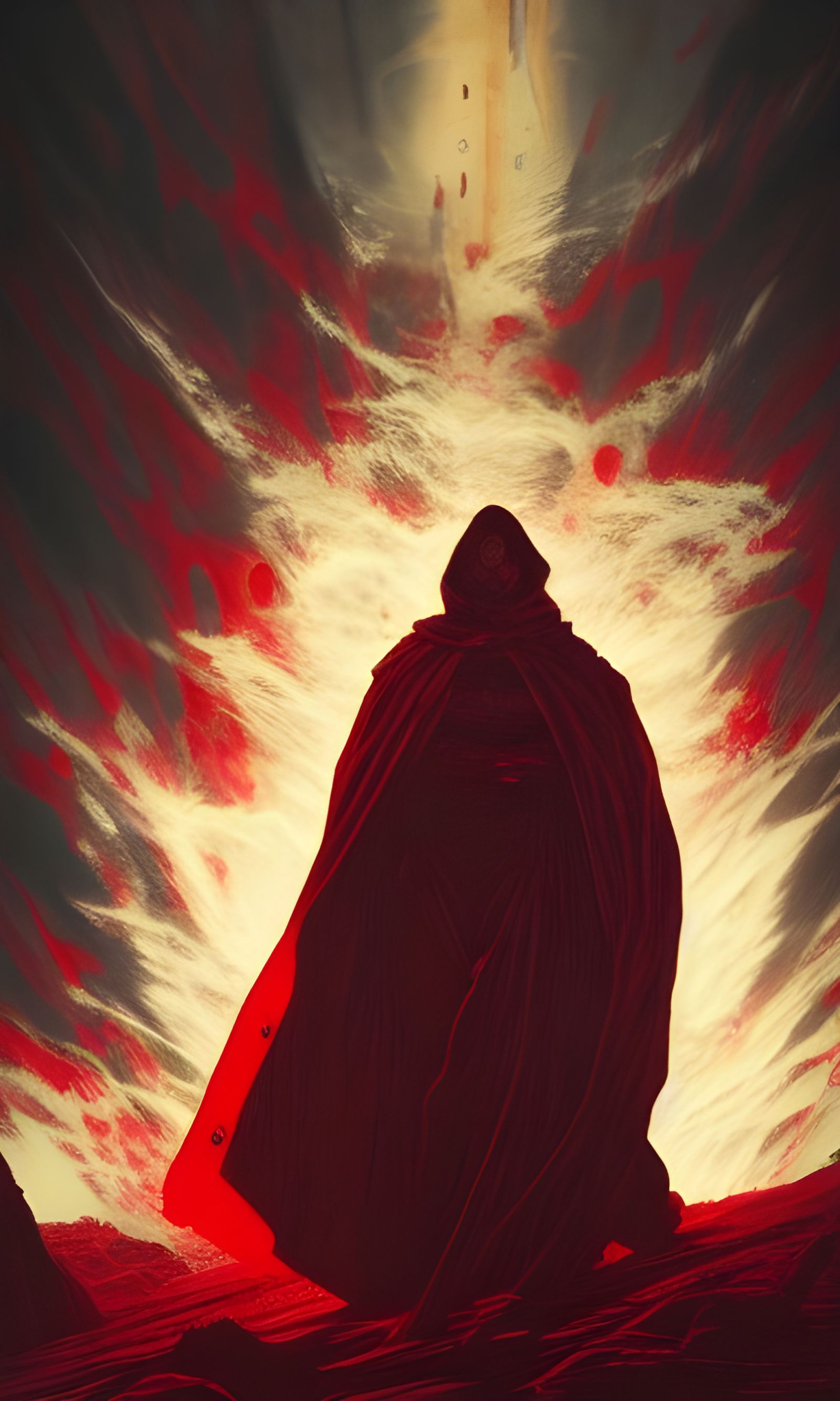 Doom in Red Cloak: Manga Art Style