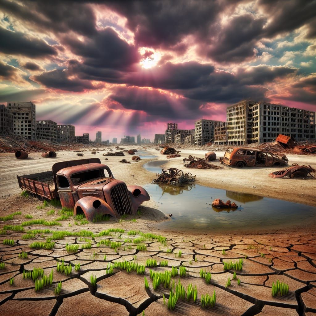 Post-Catastrophe Landscape: Rebirth After Global Disaster