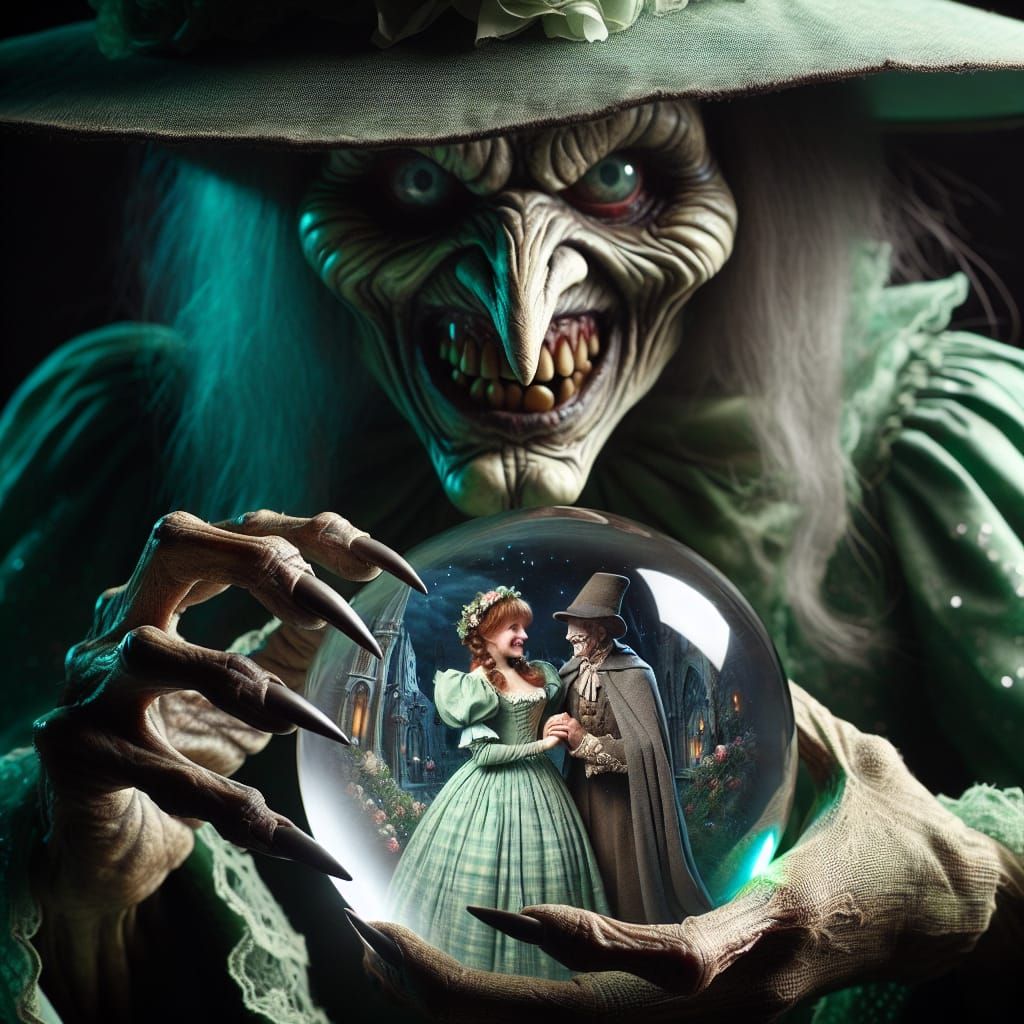 Sinister Witch and the Crystal Ball of Innocence