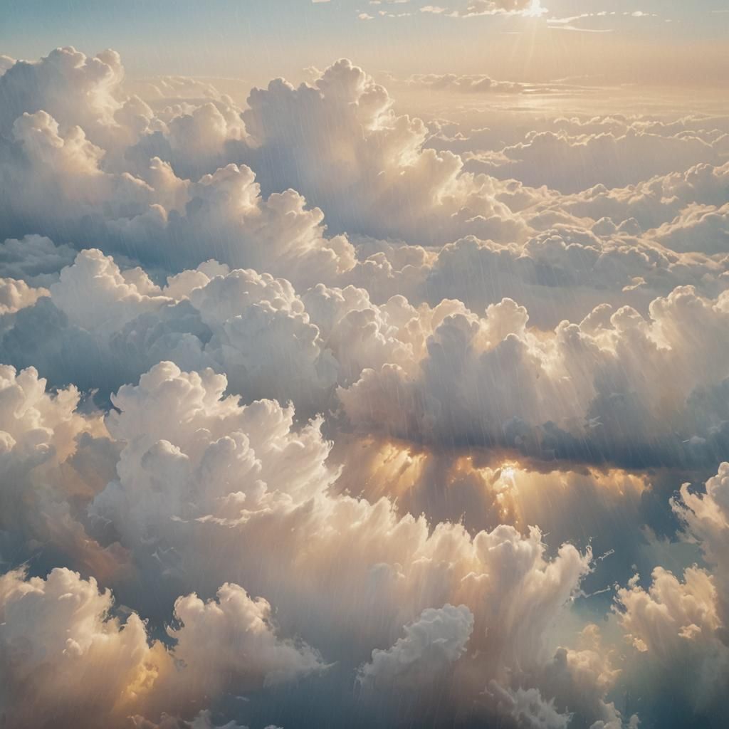 Ethereal Clouds in Soft Focus Photography