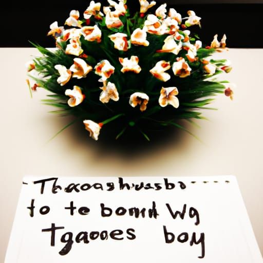 Abstract AI Image Generated From Simple Prompt