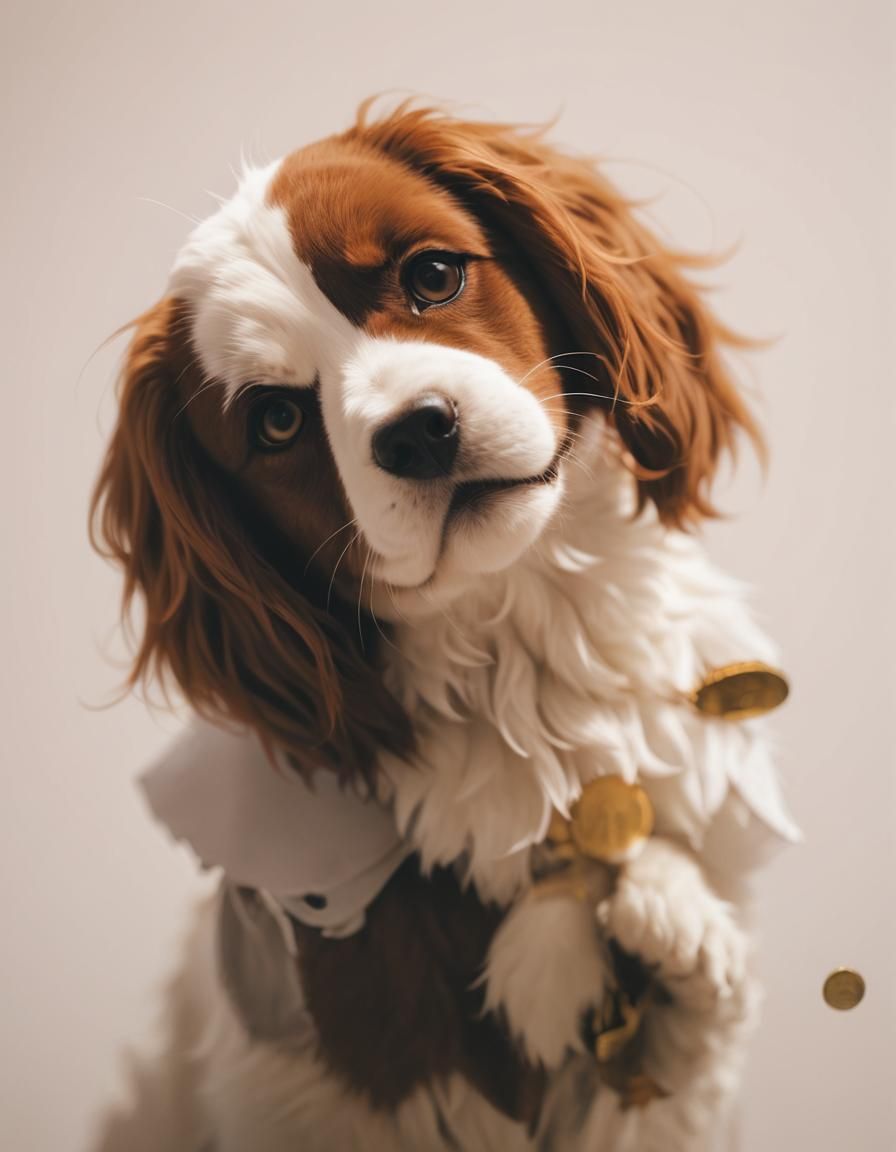 Anime-Style 3D Art of Money Inspired by WLOP