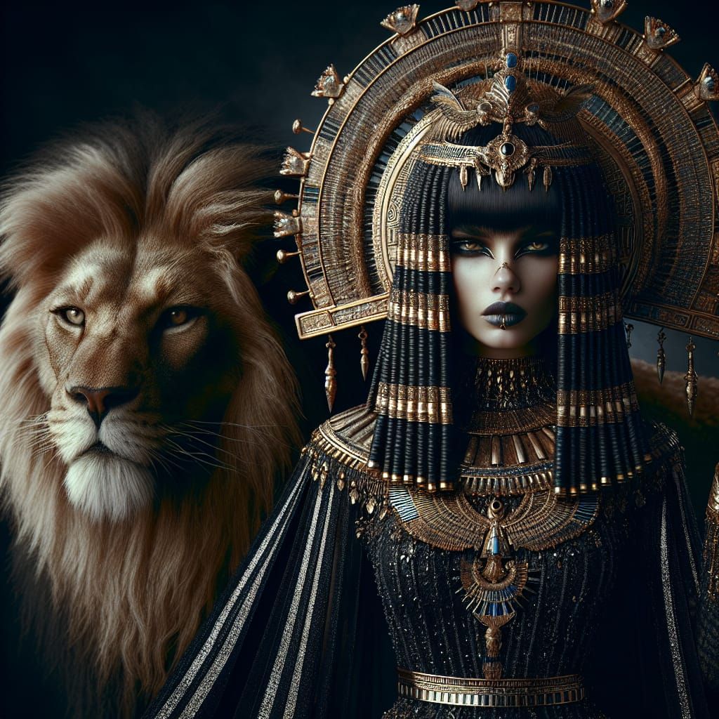 Egyptian Underworld Goddess of Memory and Shadow in Ancient ...