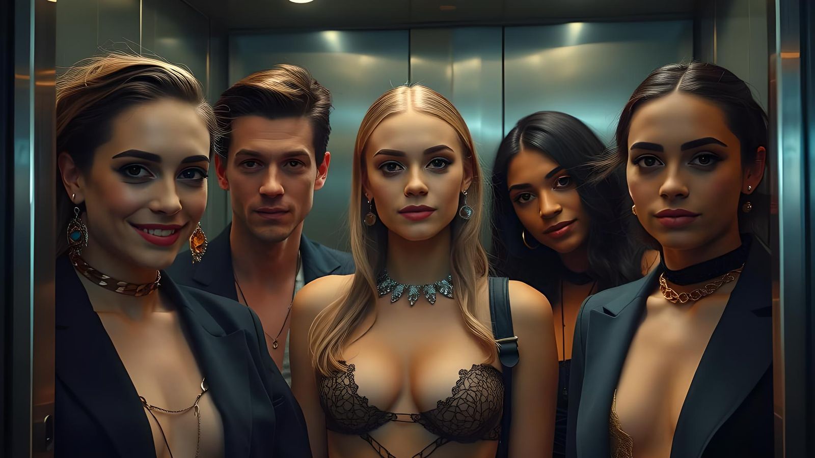 Ethereal Influencers in the Style of Dutch Masters