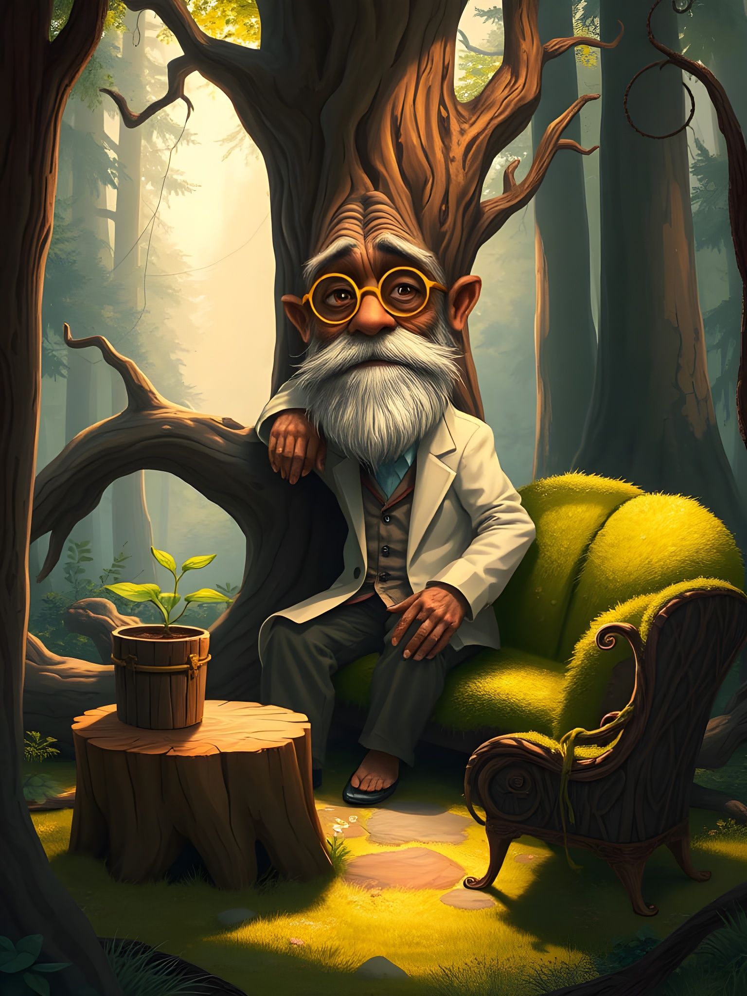 Wisdom of the Woods: A Tree as Sage Counsellor