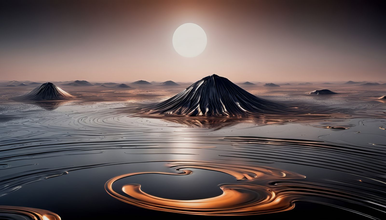 Held by gravity . . .