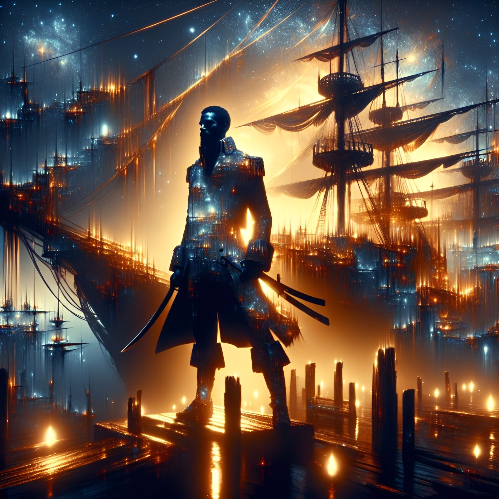 Black Caesar…..pirate captain…