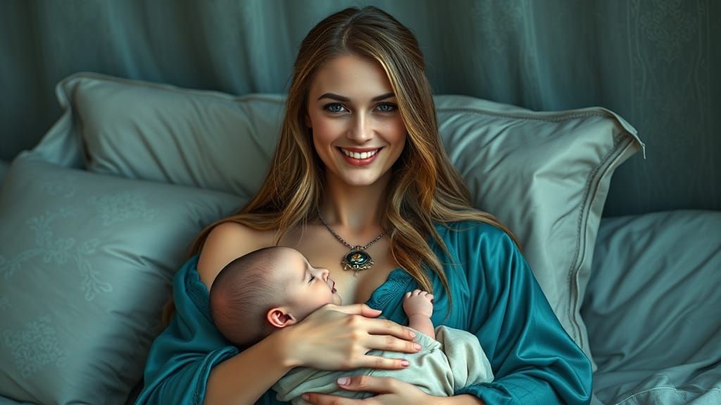 Ancient Roman Empress in Whimsical Fantasy Art