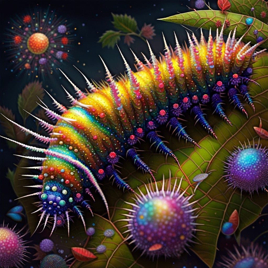 Psychedelic Caterpillar
