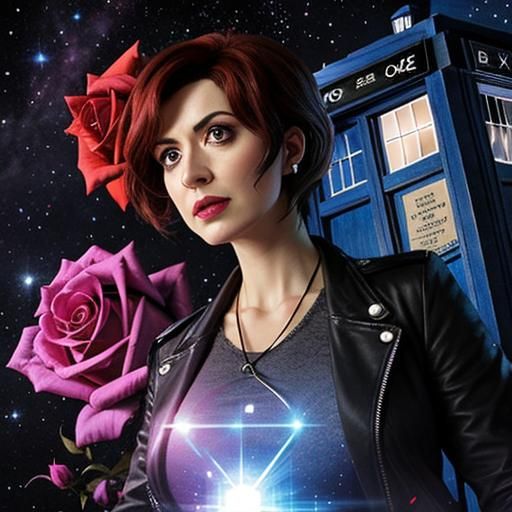 Rose & TARDIS - Doctor Who