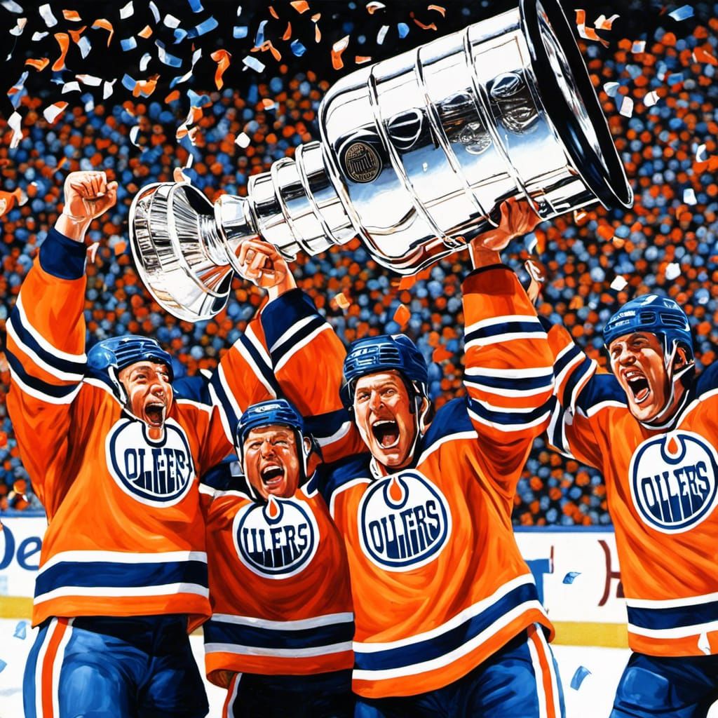 Edmonton Oilers 1987 Stanley Cup Victory