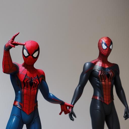 Spider-Man: No Way Home in Claymation Style