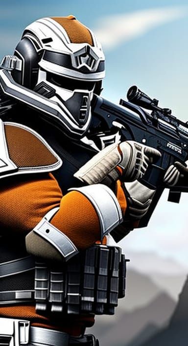 Armored Tiger Portrait in Hyperrealistic Style