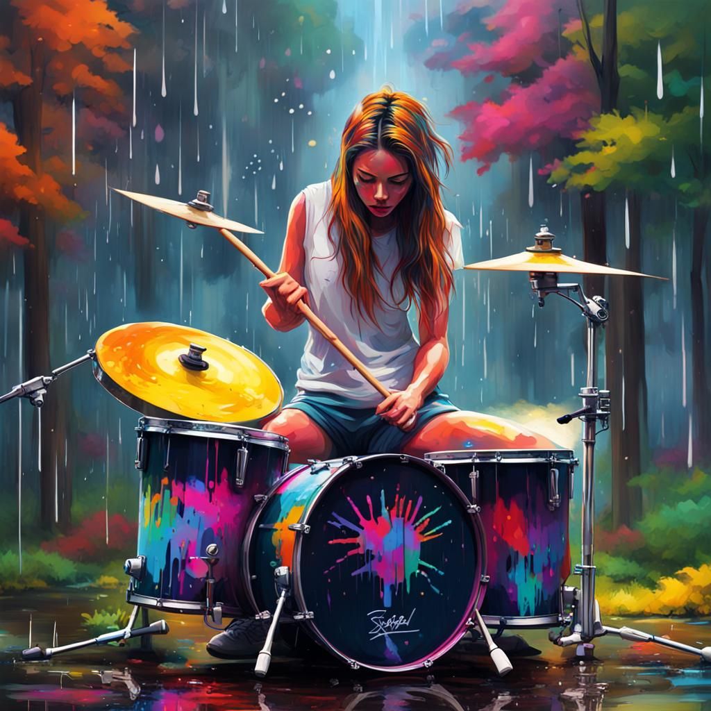 Beautiful artist girls