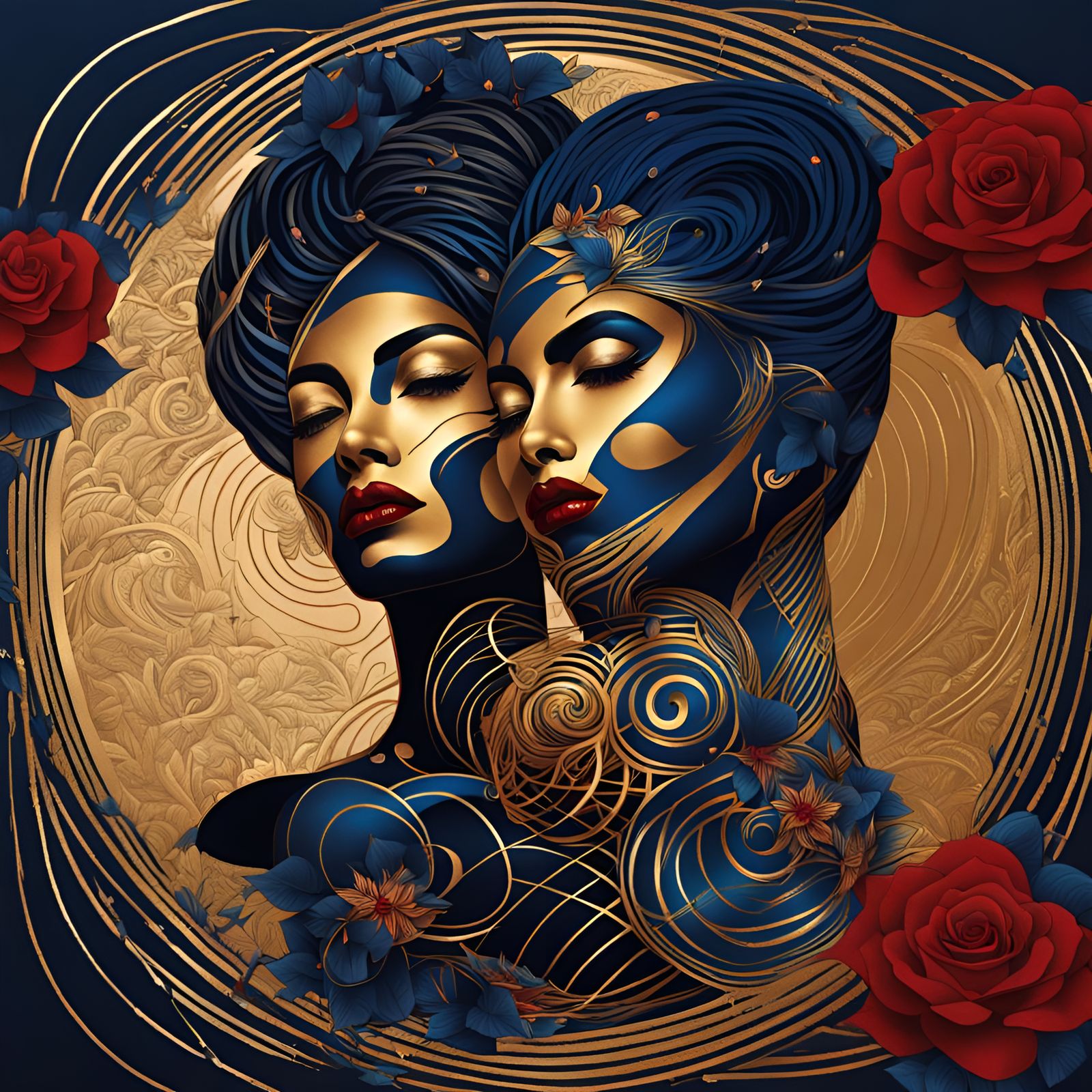 The Blue Women
