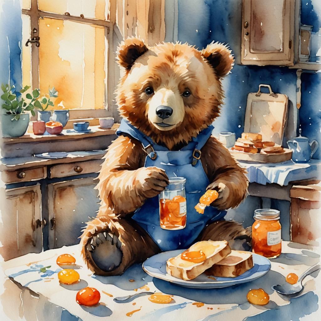 Tartine de marmelade