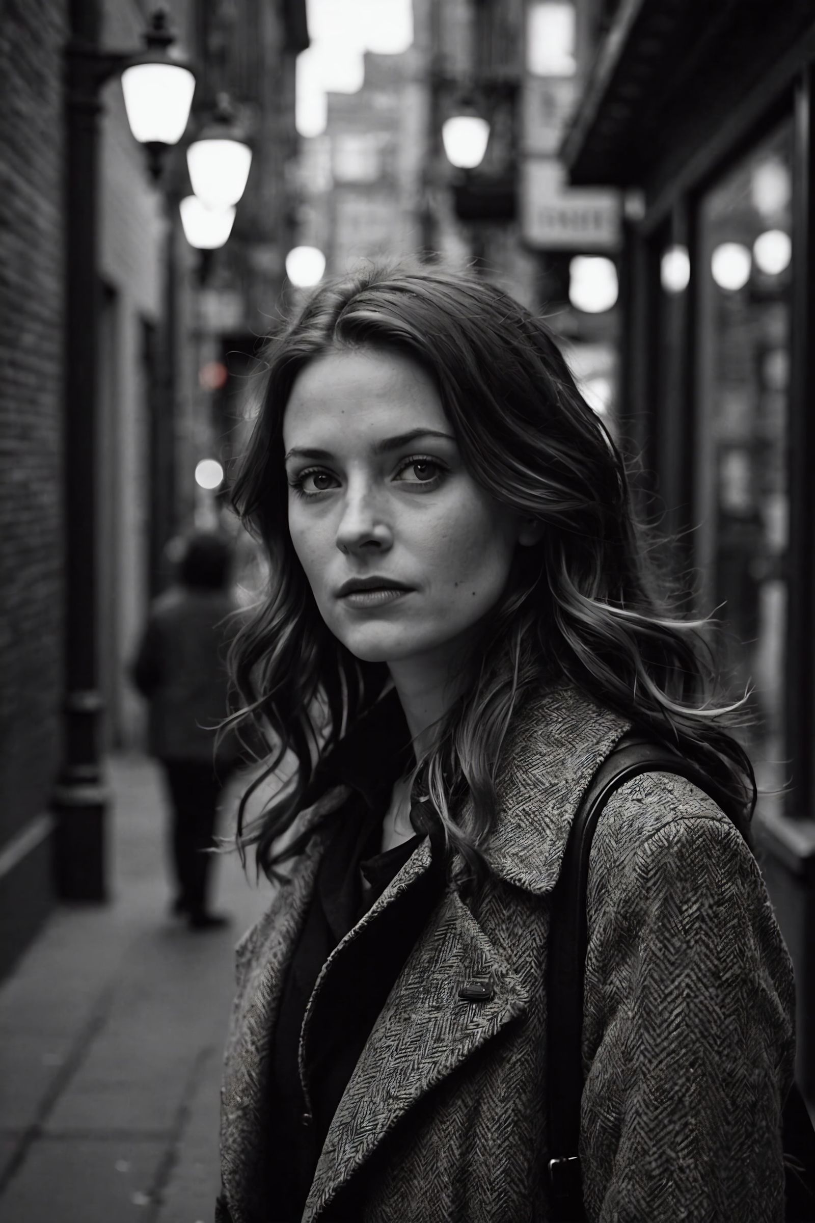 Atmospheric Detective Story in Photorealism