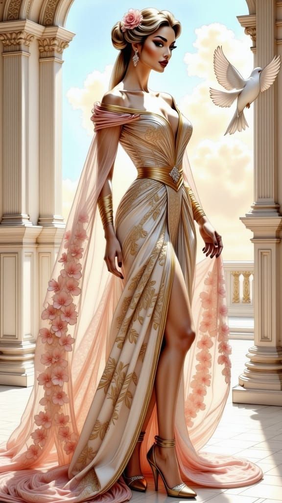 Aphrodite in Regal Splendor