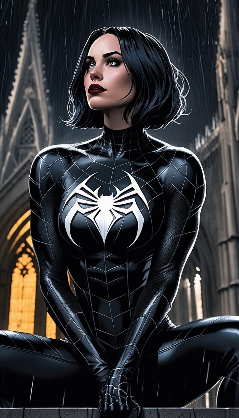 Rachel Roth Bonds with Venom Symbiote on Cathedral