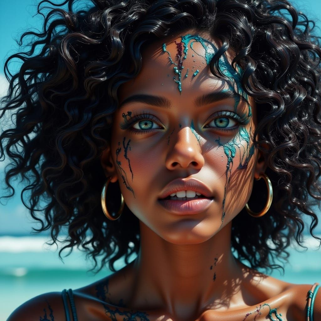 Portraits of Celeste and Basira in Retro Style