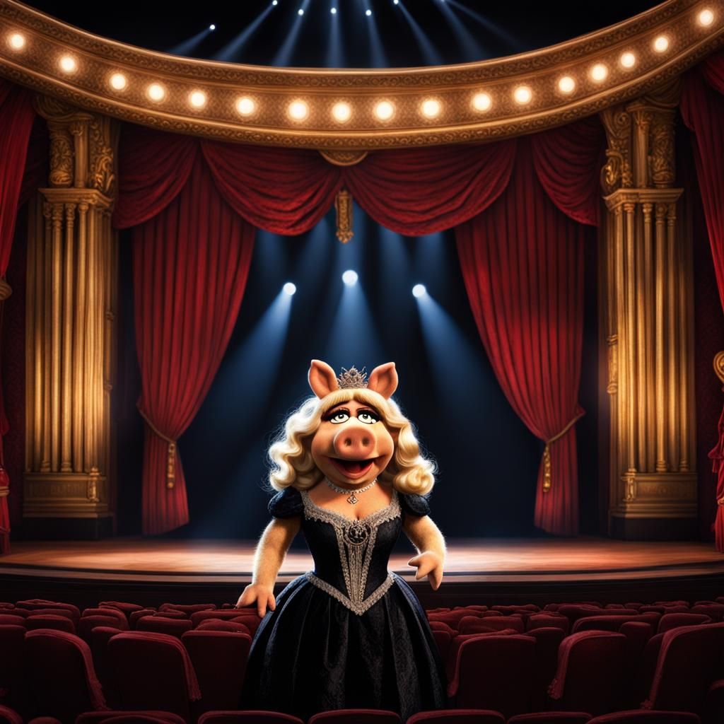 Miss Piggy Sings Opera as Monserrat Caballe