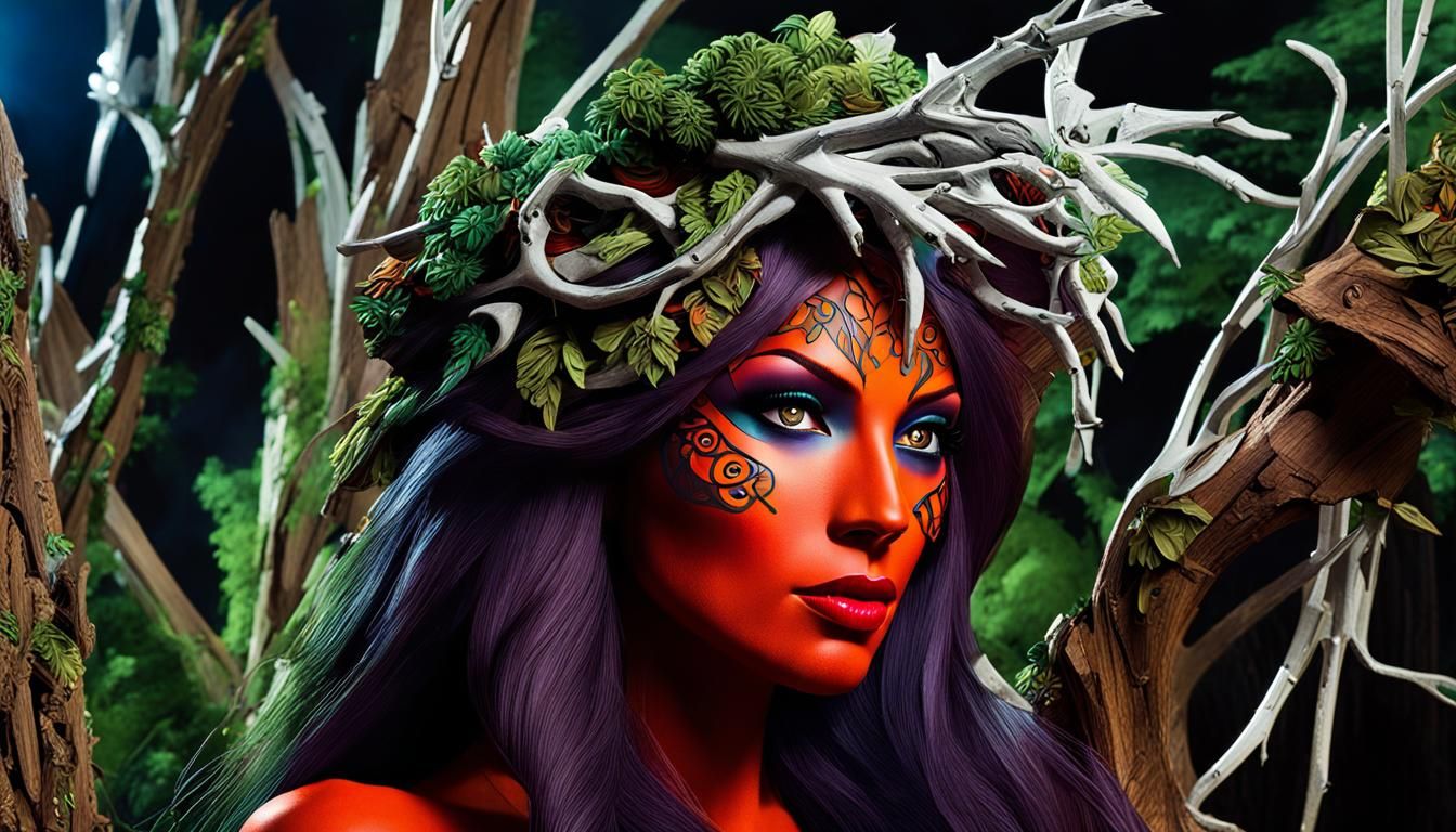 Chrome Space Pilot in Retro Cyberpunk Style