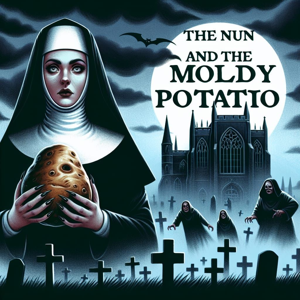 The Nun And The Mouldy Potato: Thriller Book Cover