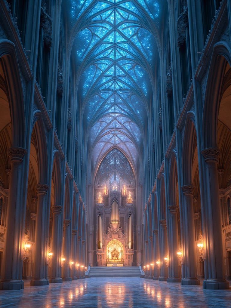 Ethereal Harmonic Cathedral in Montreal