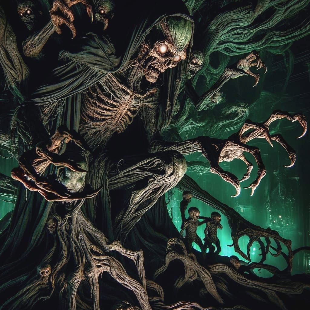 Twisted Shadows in Dark Academia