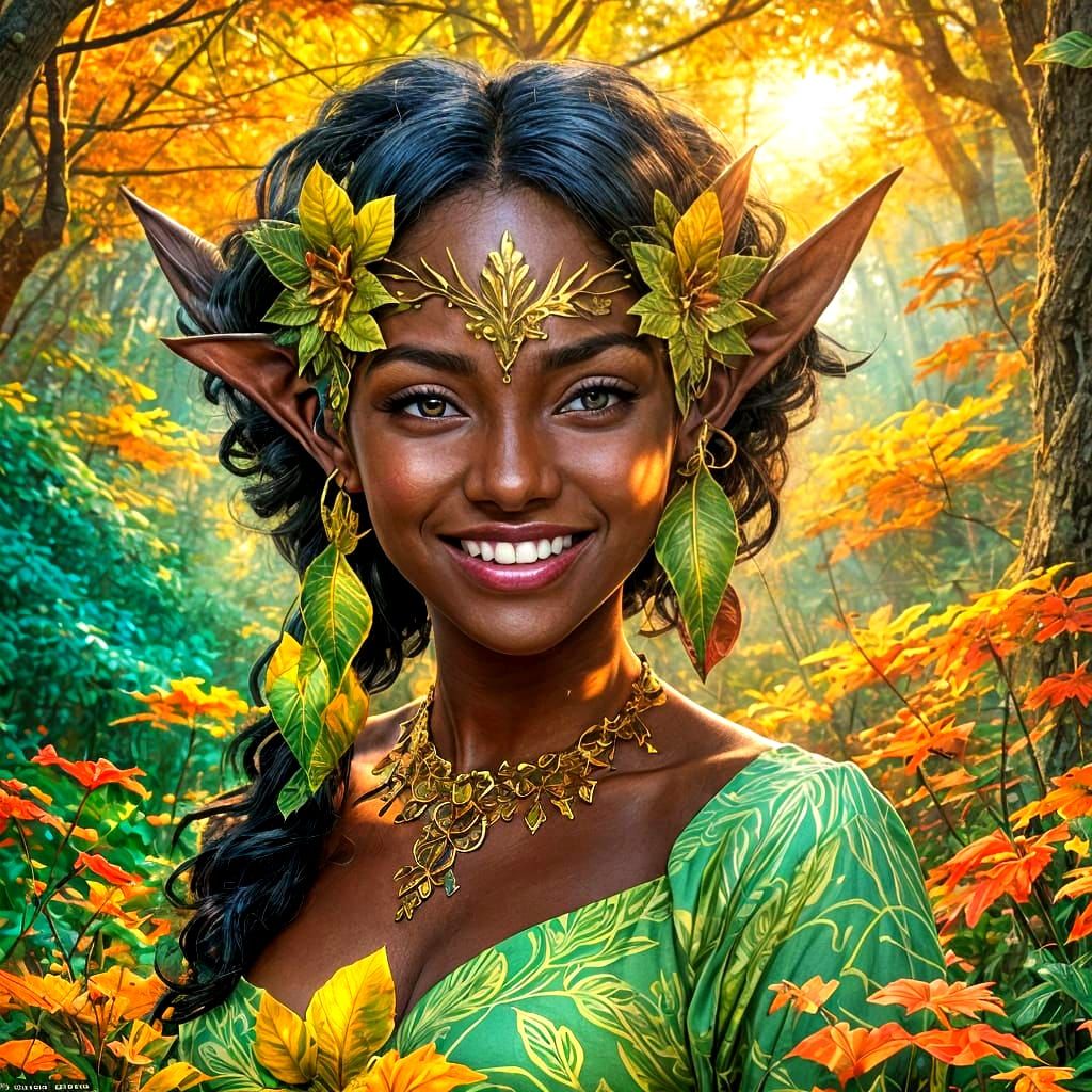 Curly-haired Wood Elf 5