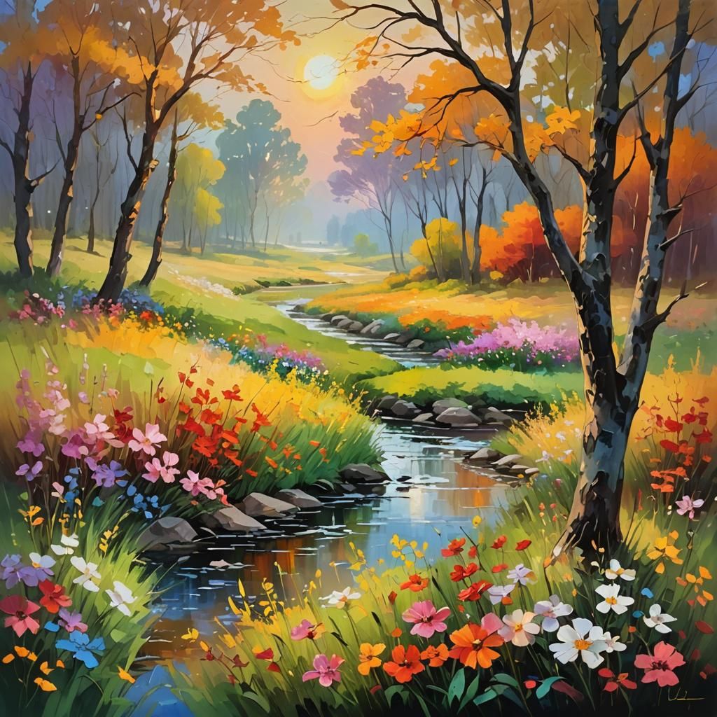 Mother Nature is an artist