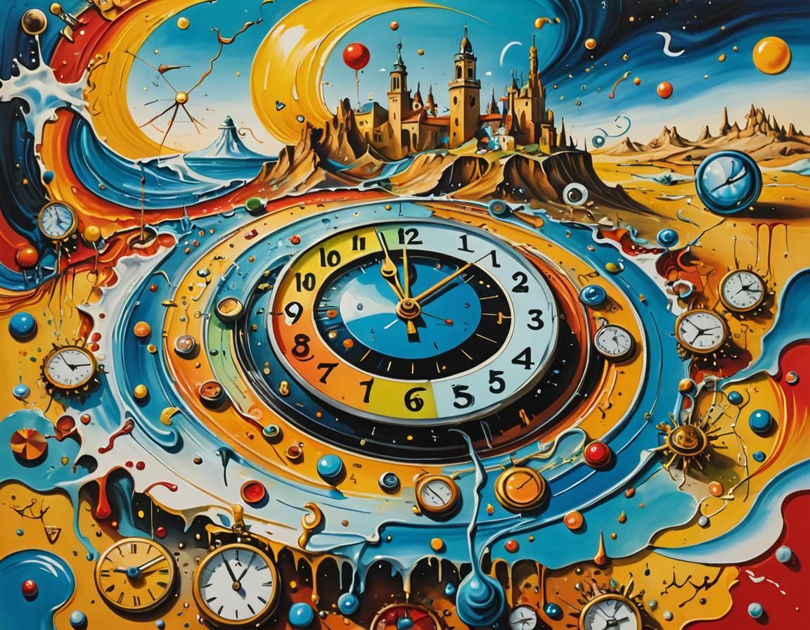 Surreal Doodles Emerge from Melting Notebook Page