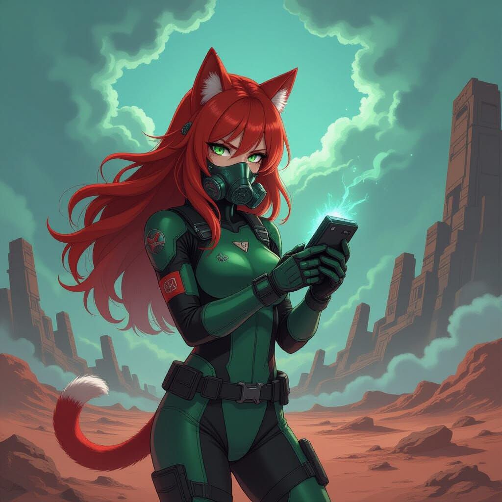 Anime Admiral Amidst Alien Methane Storm