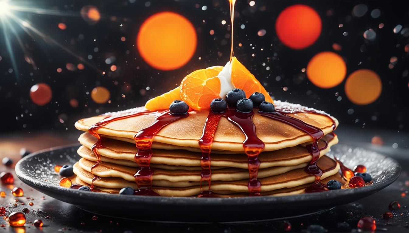 Vibrant Colors and Filigree in Photorealistic Style