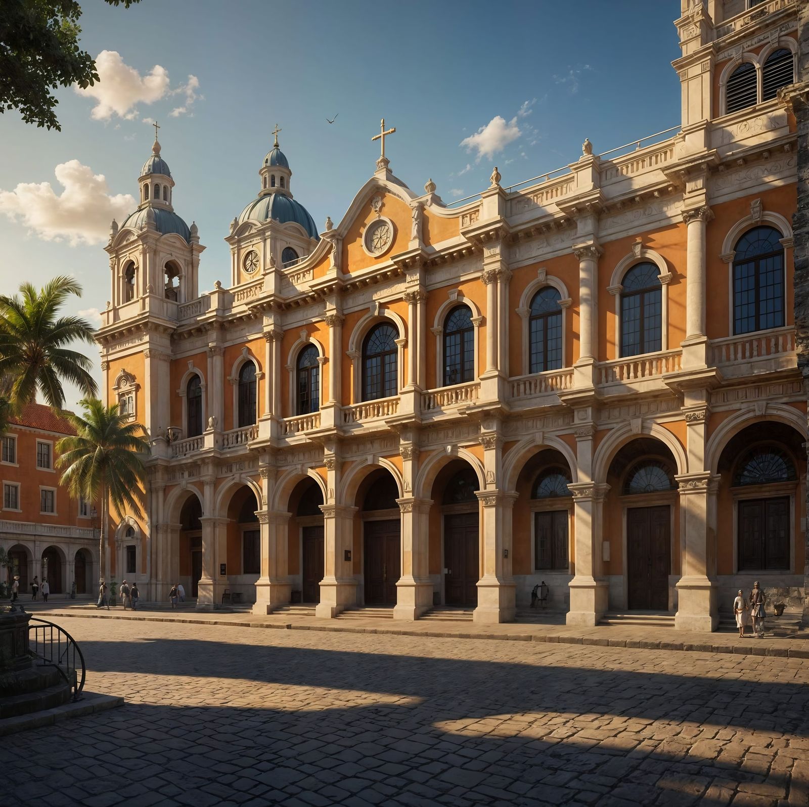 Willemstad Cathedral: Caribbean-Dutch Architecture in Digita...