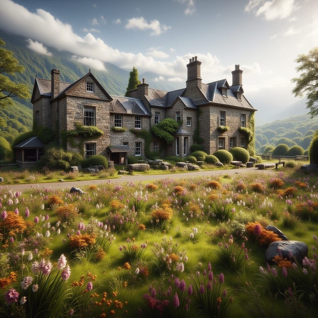 Historic Scottish Manor House Amidst Highlands