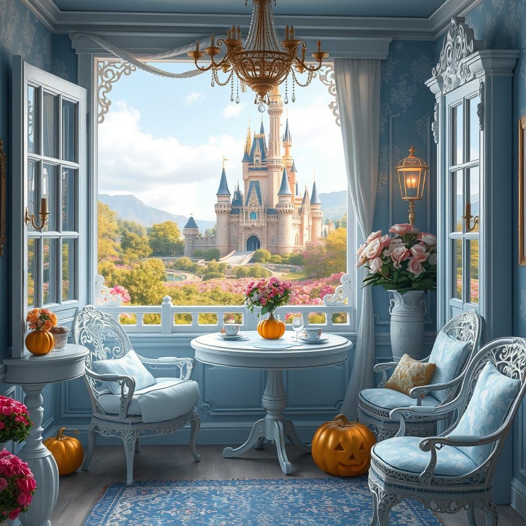 Cinderella's Whimsical French Cottage Sanctuary