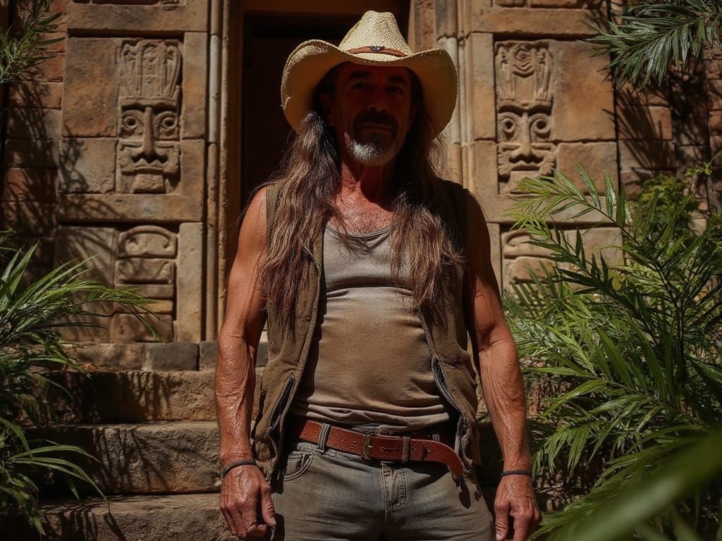 Epic Adventurer in Ancient Inca Temple